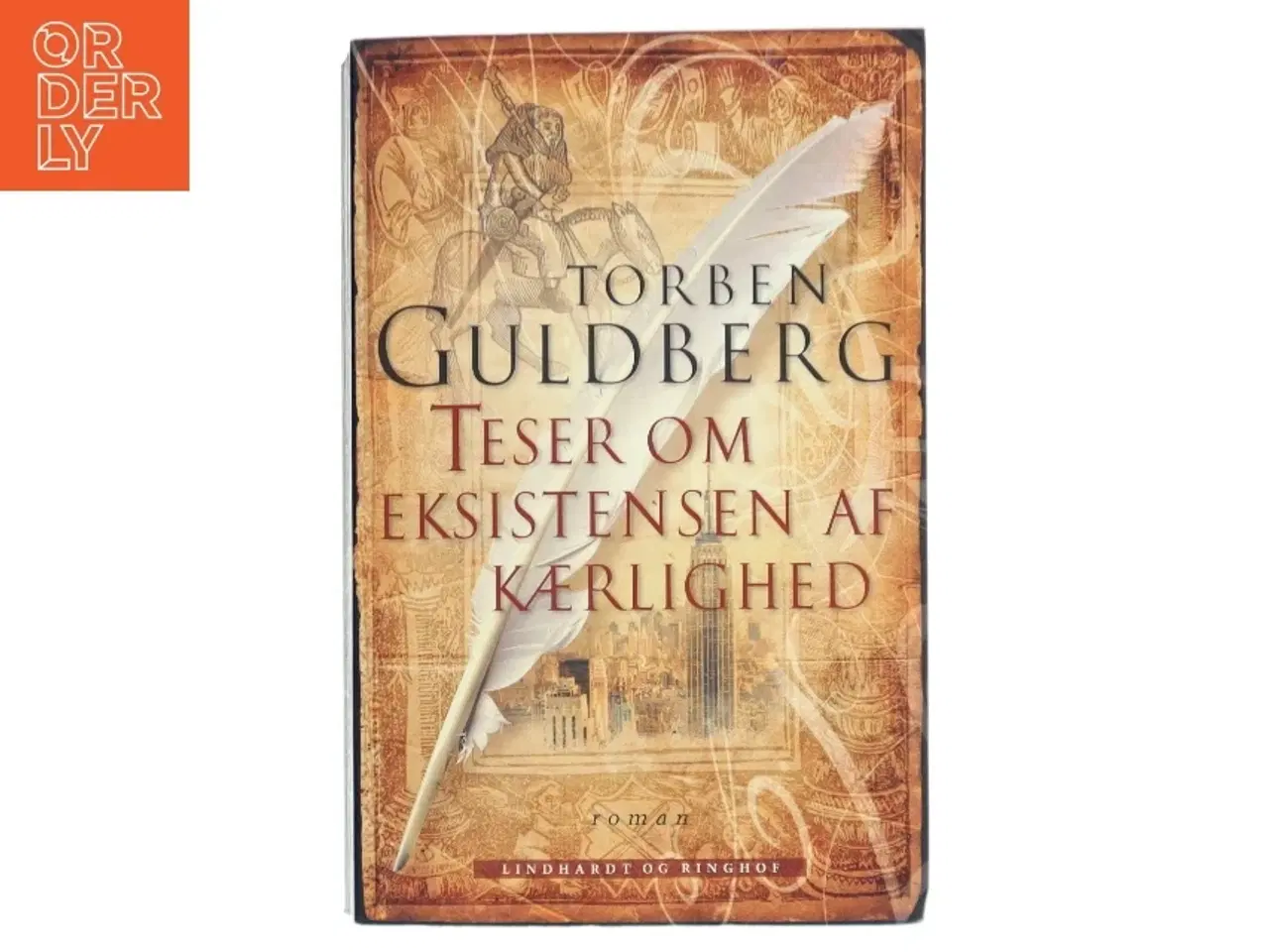 Billede 1 - Teser om eksistensen af kærlighed : roman af Torben Guldberg (Bog)