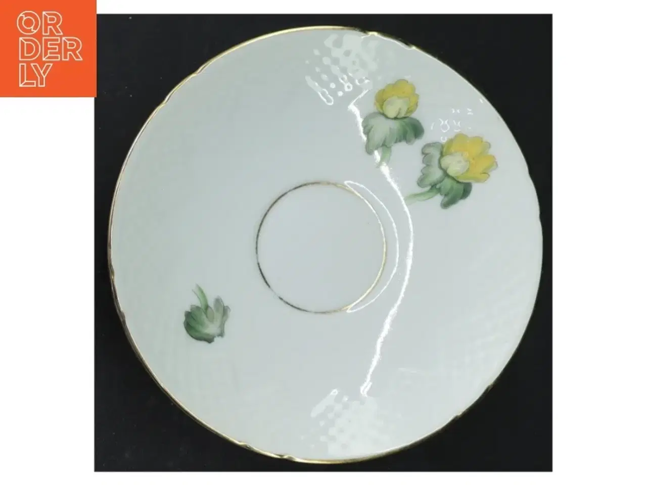 Billede 4 - Porcelænsunderkopper med erantismotiv fra B&G (str. Ø 13,5 cm)