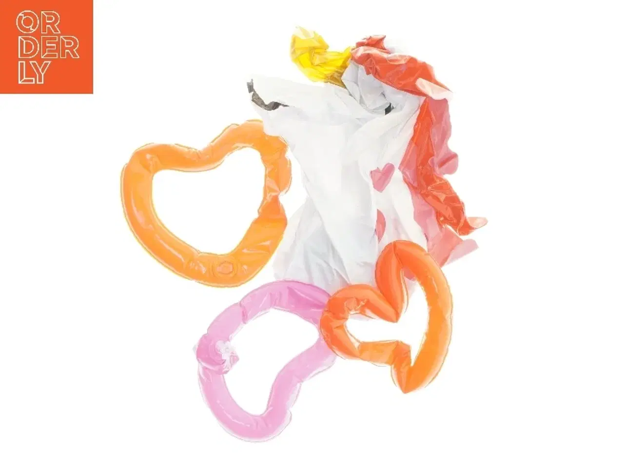 Billede 1 - Oppustelig ringkast enhjørning (str. 46 cm)