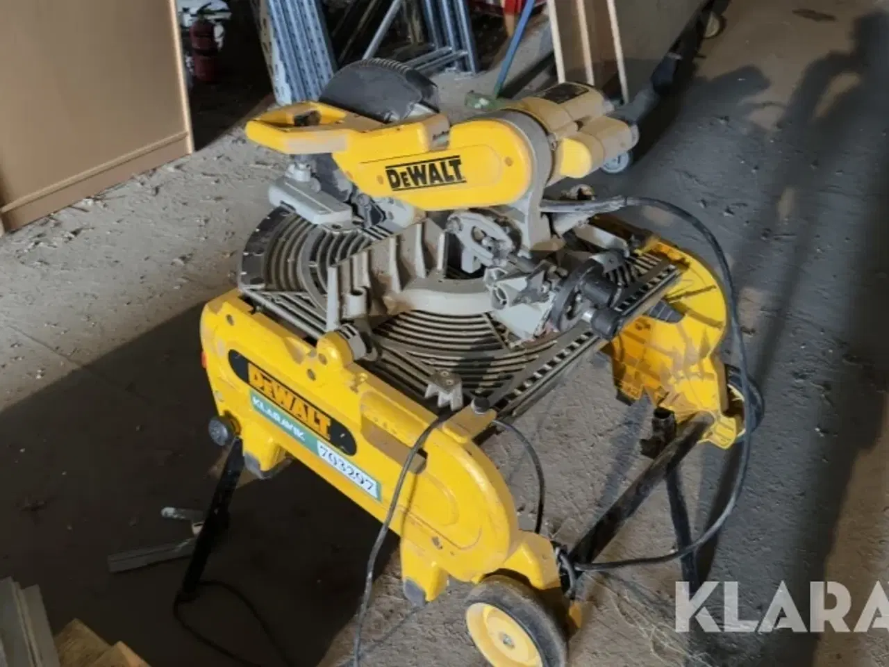 Billede 5 - DeWalt DW705-XC – Geringssav med udtræk Dewalt Dw705
