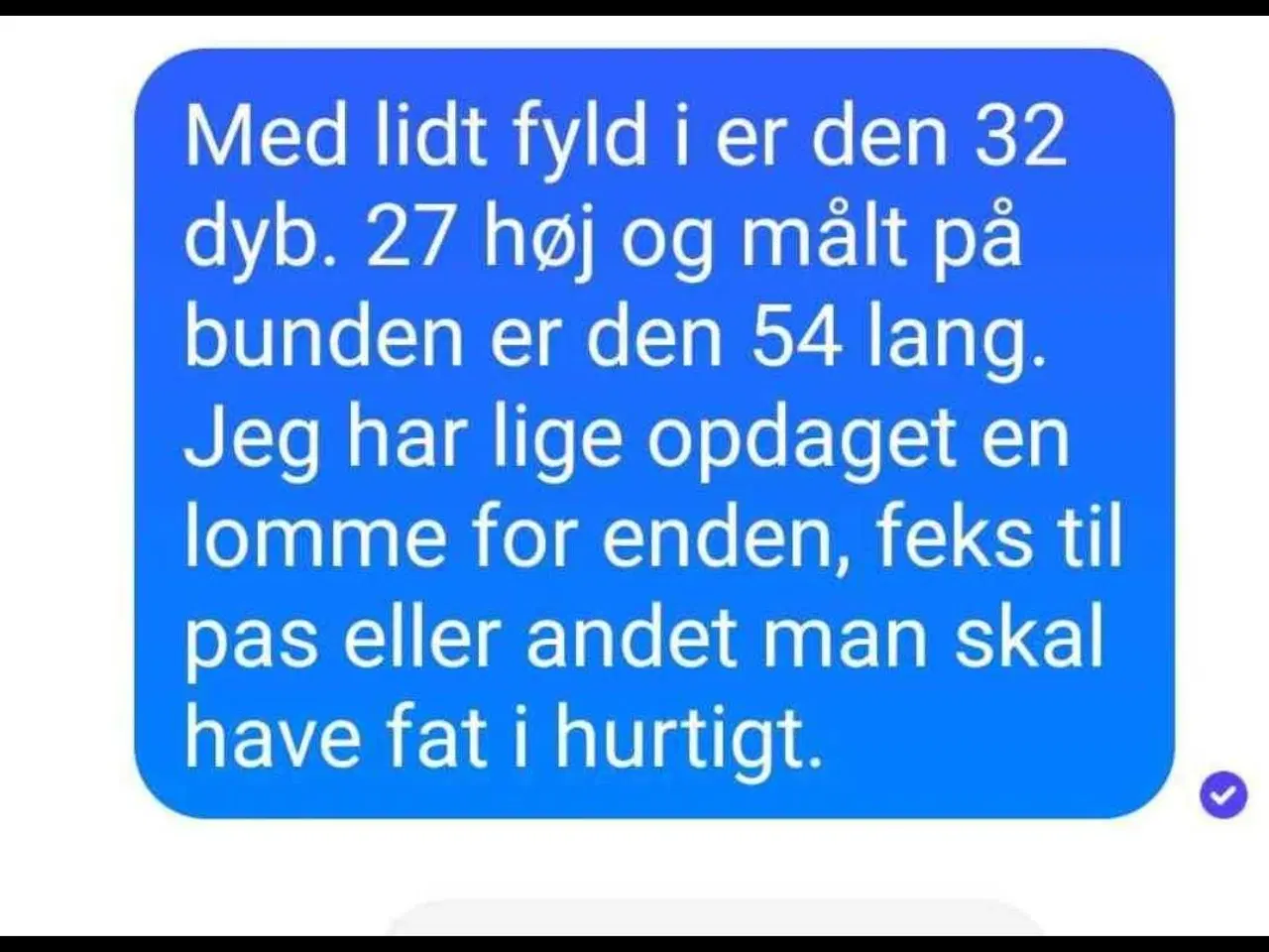 Billede 8 - Brun læder rejsetaske