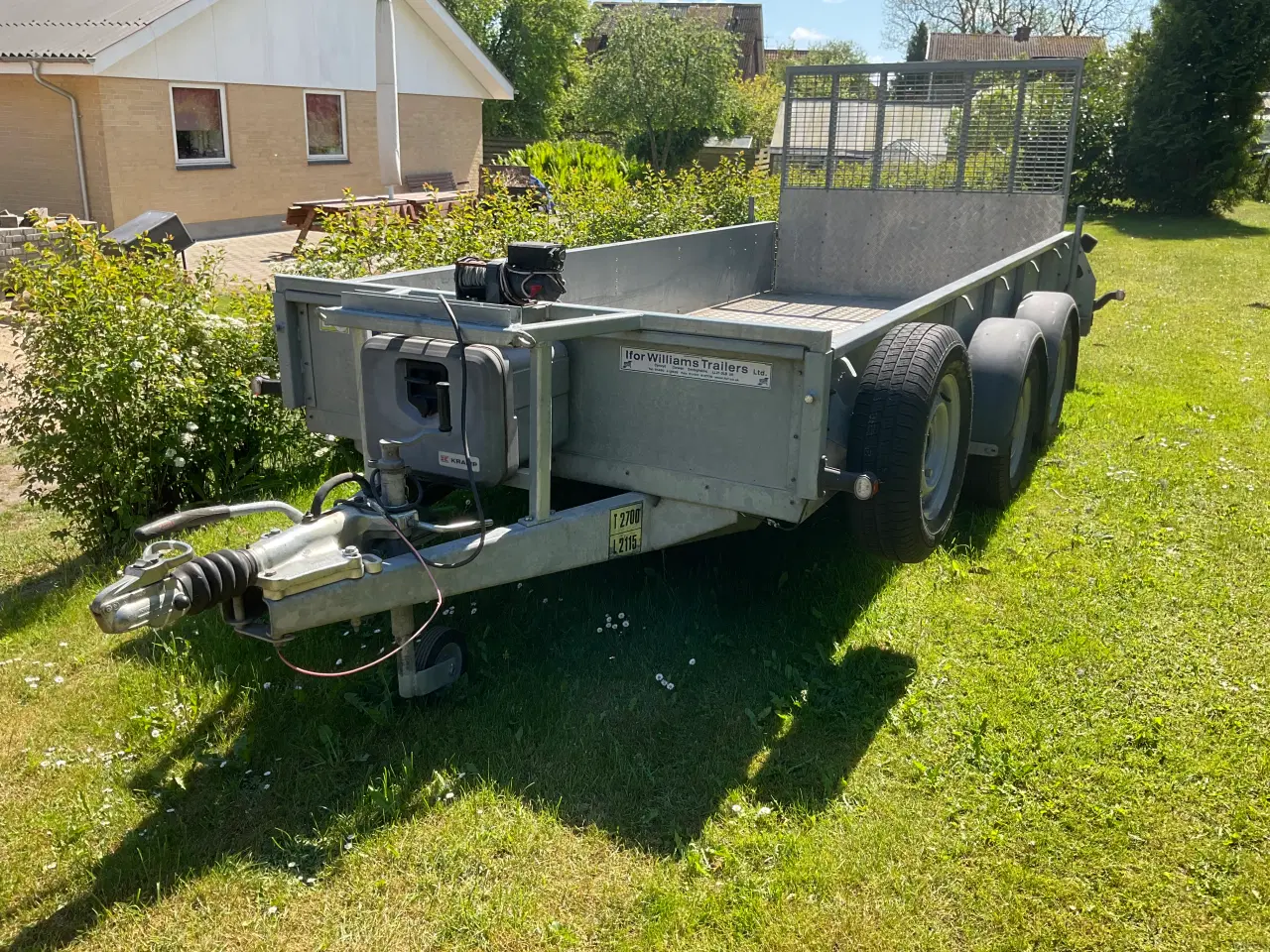 Billede 1 - Maskintrailer  2 Hb GD125. som ny