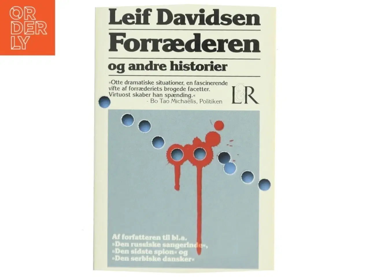 Billede 1 - Forræderen og andre historier af Leif Davidsen (Bog)