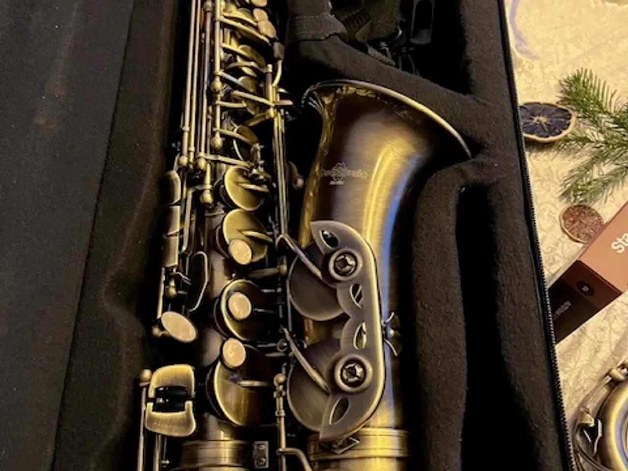 Billede 1 - Altsaxofon i vintage look