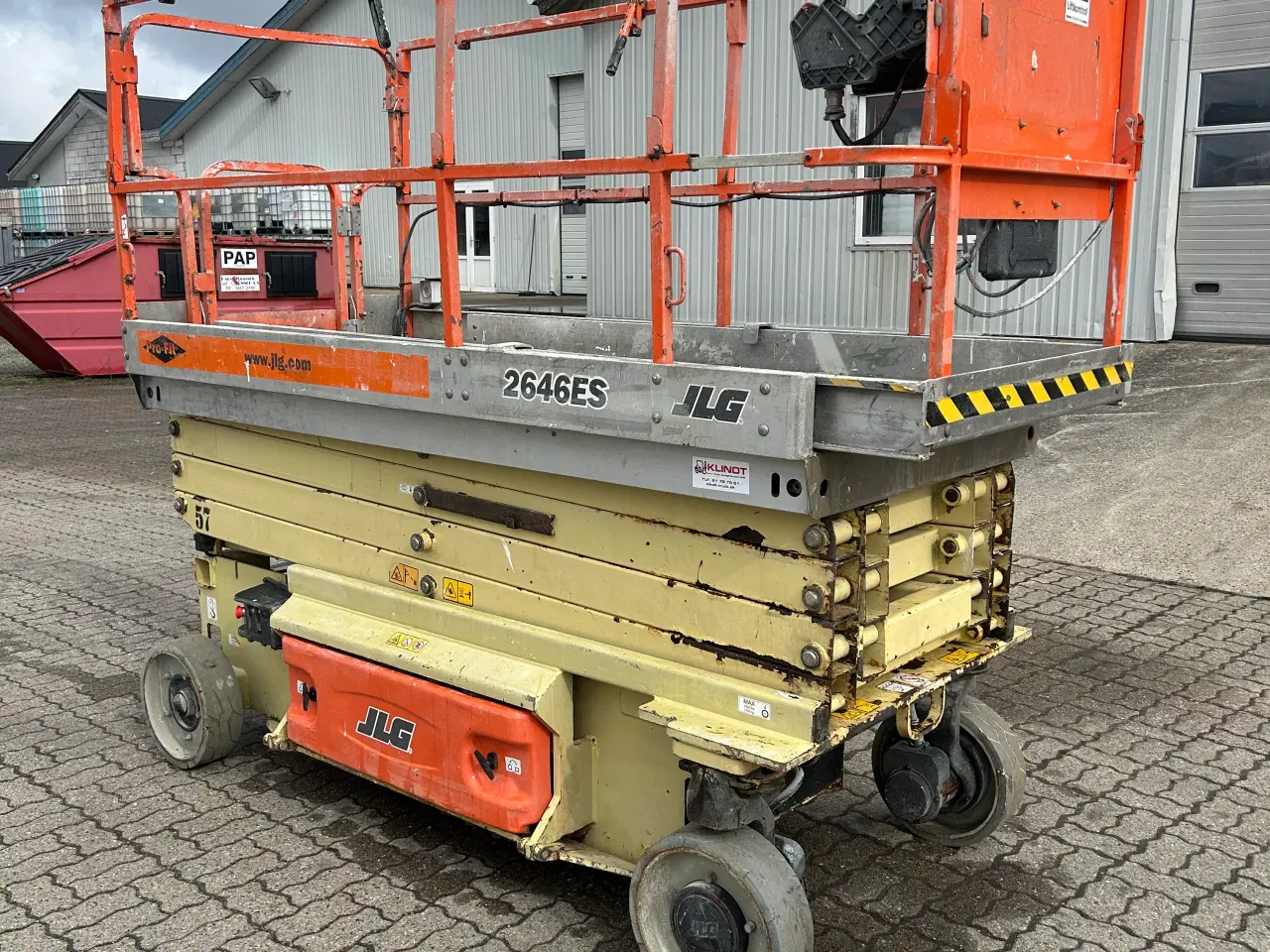 Billede 2 - JLG 2646ES med nye batterier sælges. 