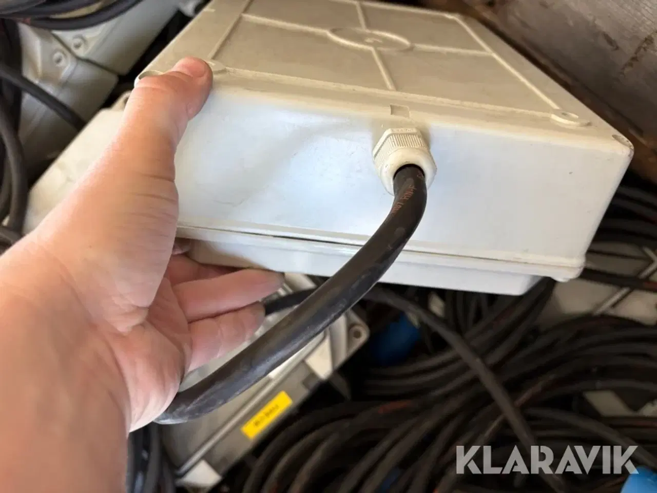 Billede 6 - Standtavle CEE16-1P-13A 5styk 1P luset til 3 udtag