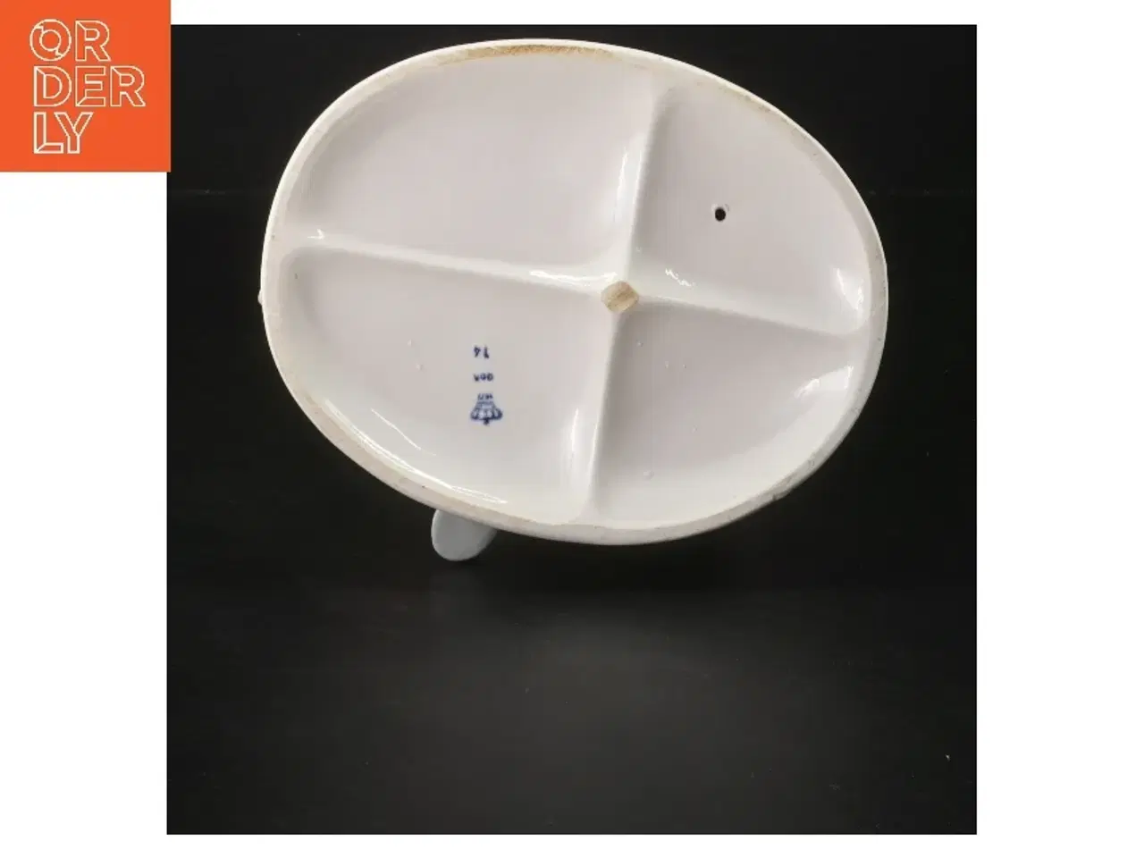 Billede 3 - Porcelænsfigur af skomager (str. 21 cm)