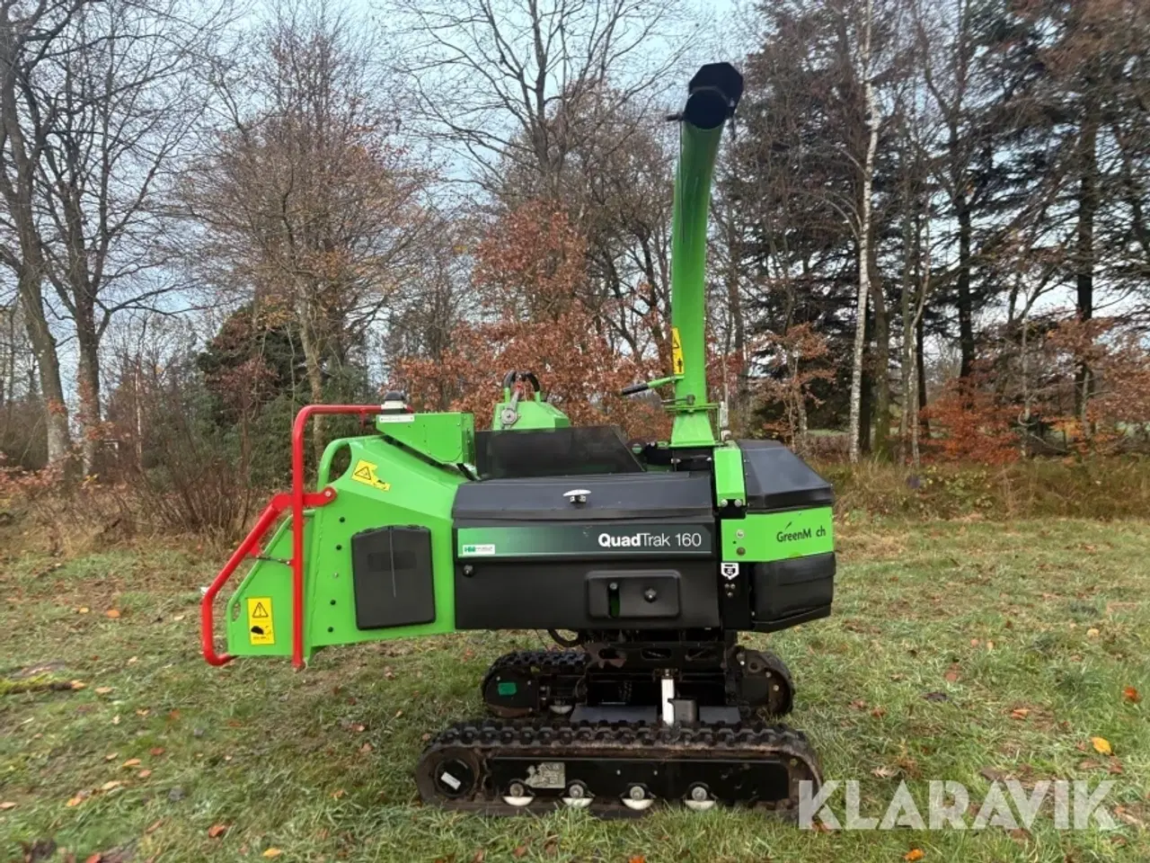 Billede 8 - Flishugger Greenmech Quadtrack 160 QT160MT35 på bælter