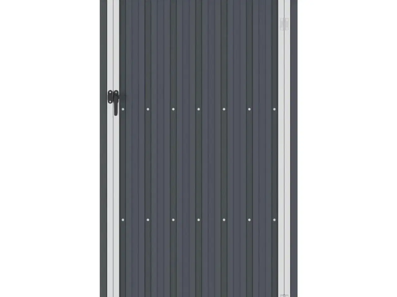 Billede 3 - Haveskur 87x98x159 cm galvaniseret stål antracitgrå