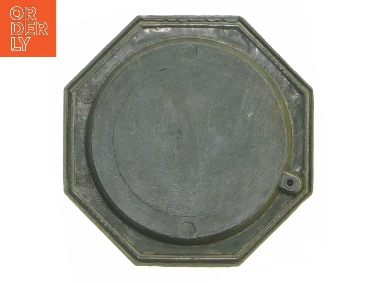 Billede 2 - 8 gamle Dekorative til ophæng eller glasbakkercoastere med blomsterdesign (str. 8 styk, ø 9,5 cm)