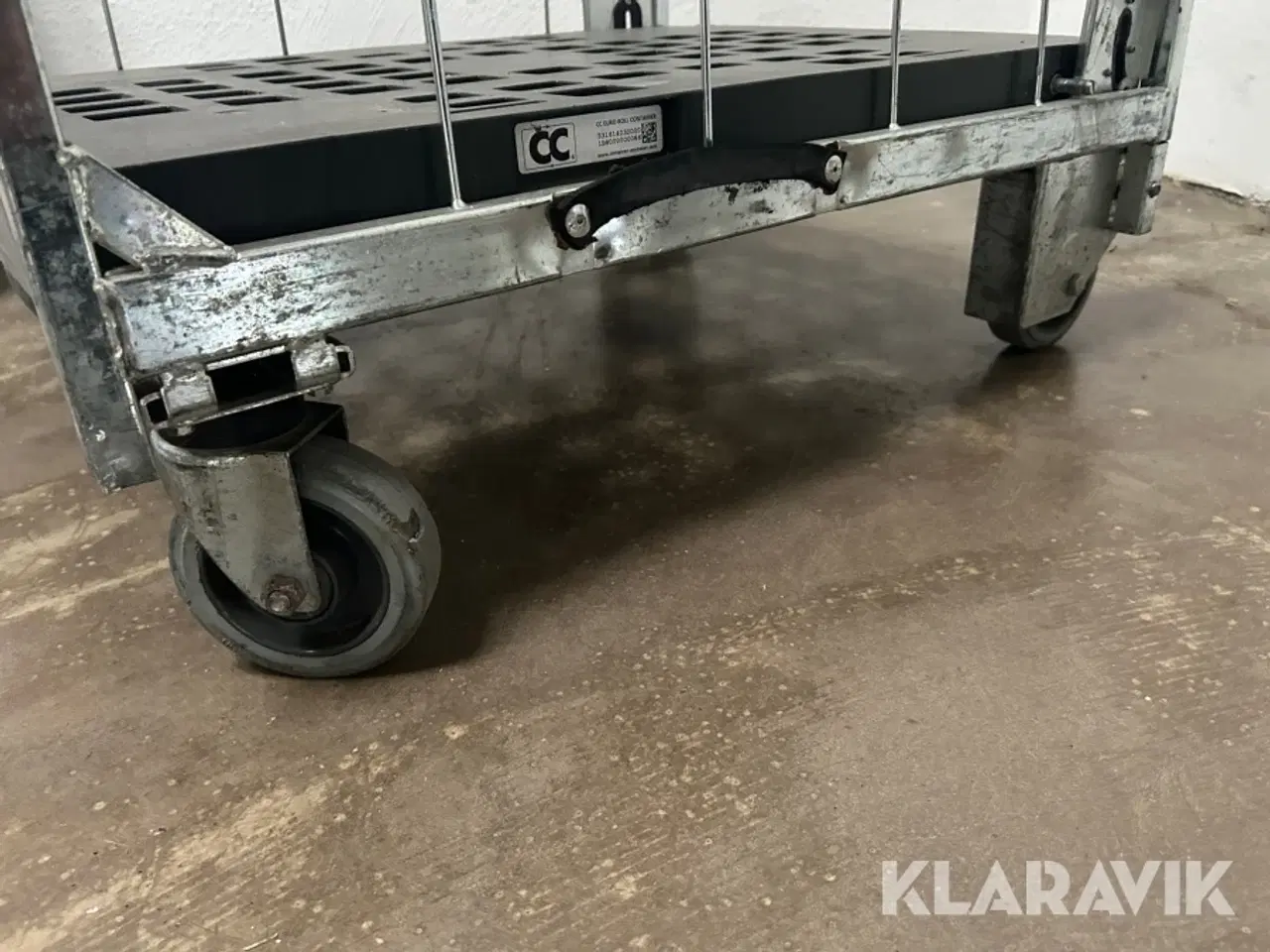 Billede 7 - Transport bur / rullevogn CC container 10