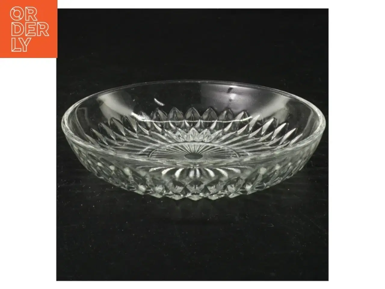 Billede 1 - Glas assiet (str. 14,5 cm i diameter og 3 cm høj)
