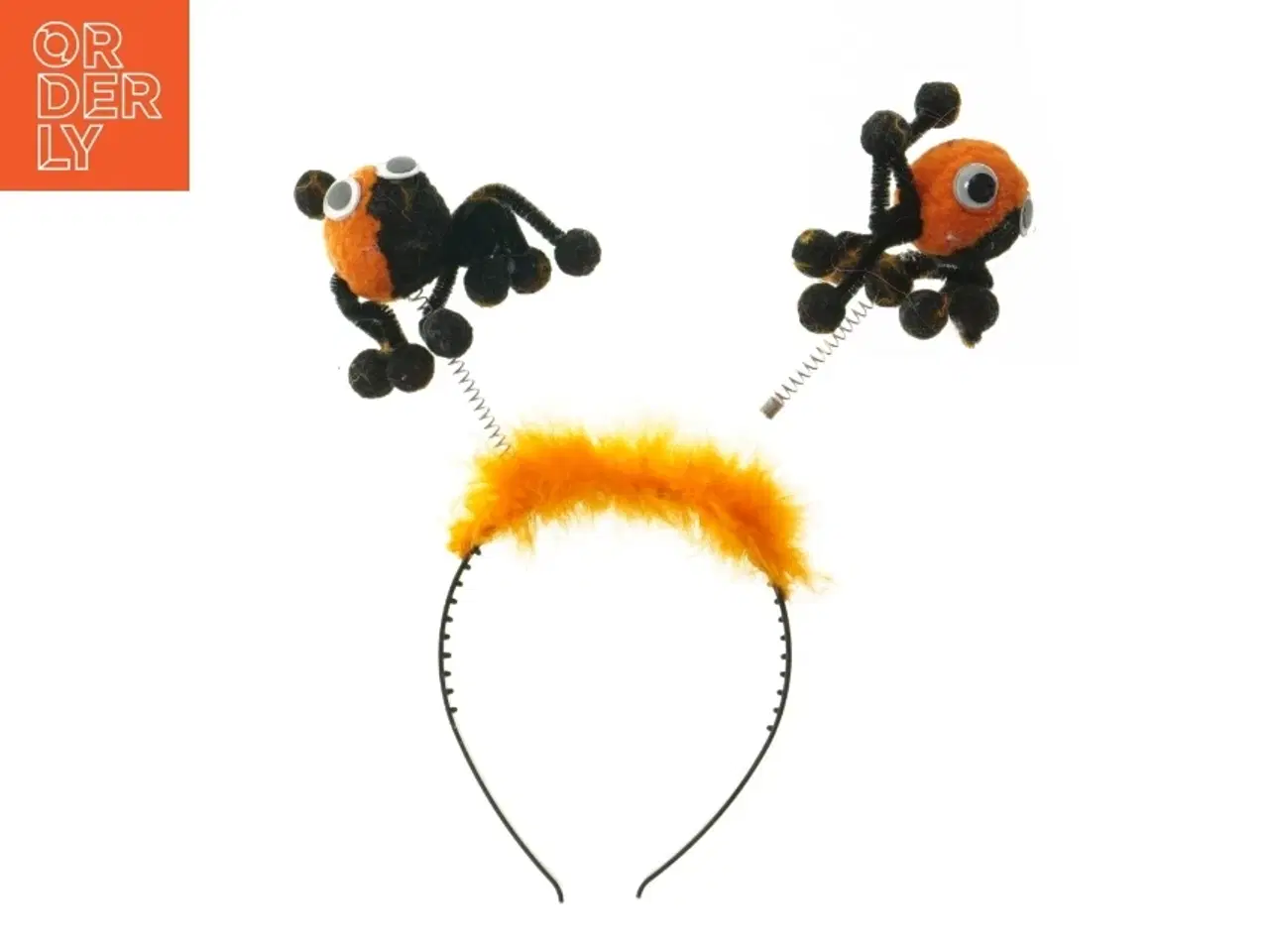 Billede 1 - Hovedbøjle med edderkopper (str. 11,5 cm)