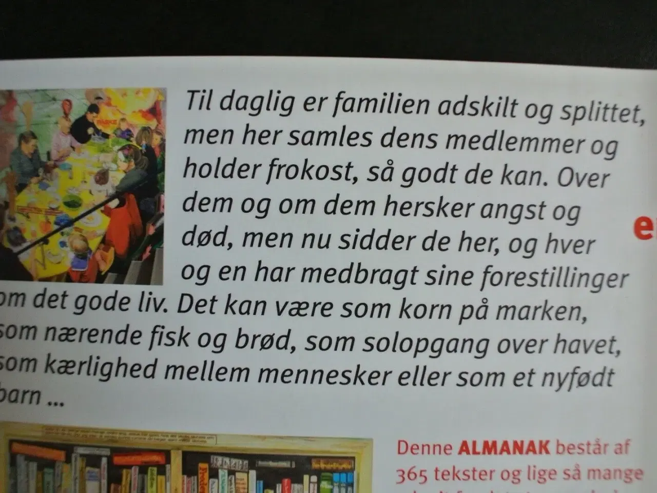 Billede 2 - esbjergevangeliet - en almanak, af egon clausen. i