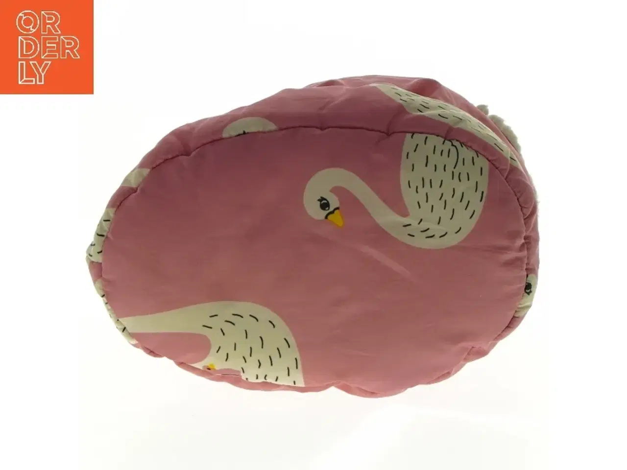 Billede 3 - Småfolk Overtrækssutter med svanemotiv