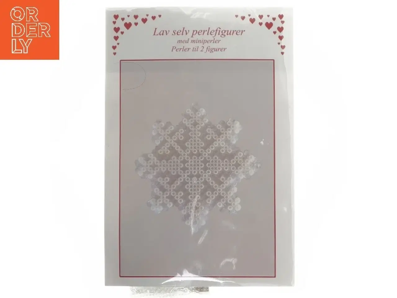 Billede 1 - Perlefigur sæt med miniperler (str. 25x17 cm)