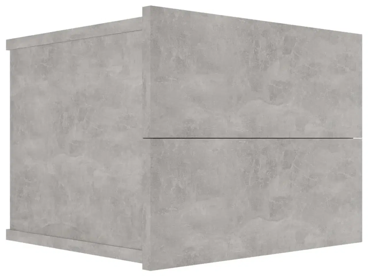 Billede 4 - Sengeborde 2 stk. 40x30x30 cm konstrueret træ betongrå