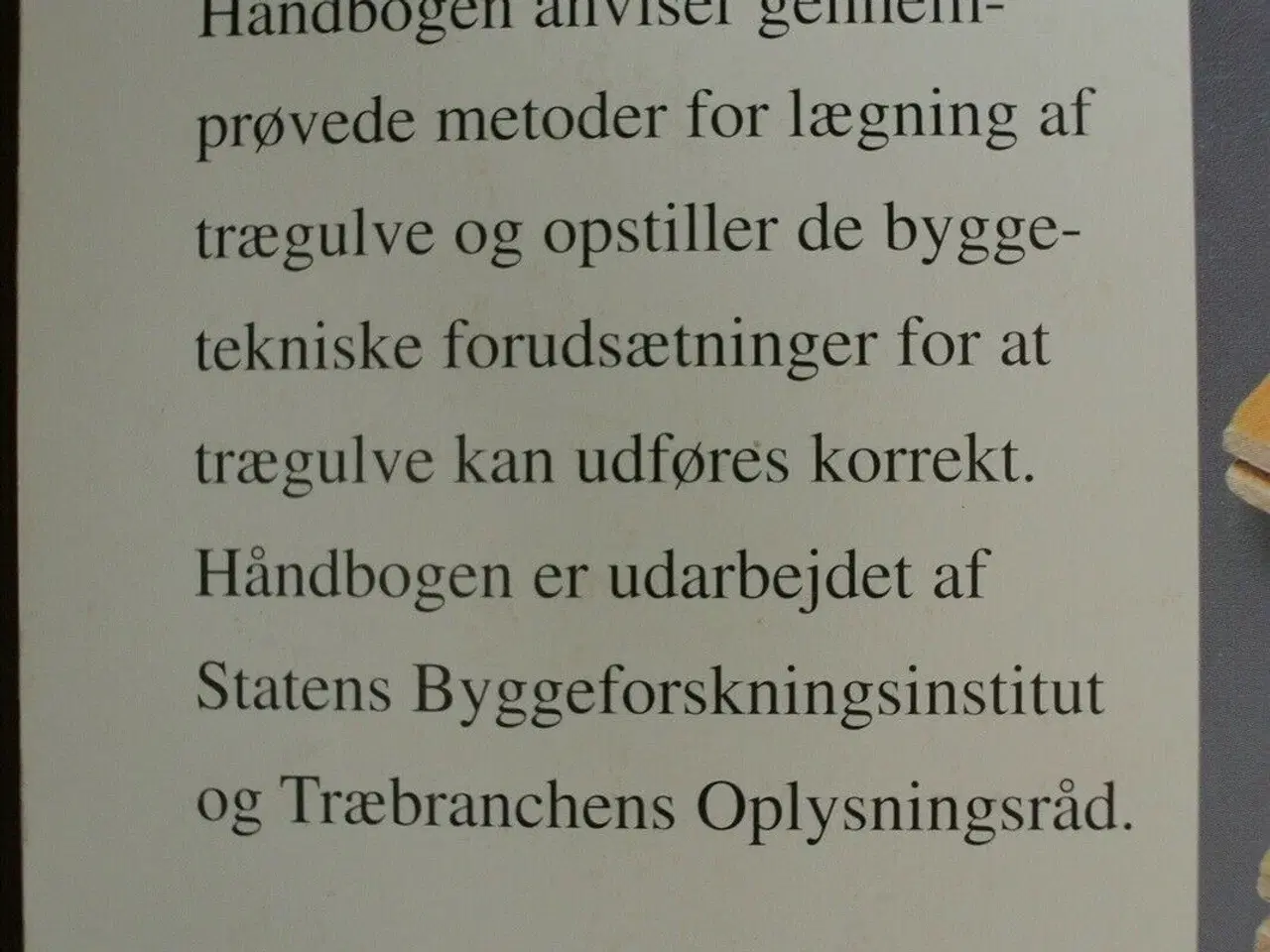 Billede 3 - trægulve 1 - lægning og reparation, af erik brandt