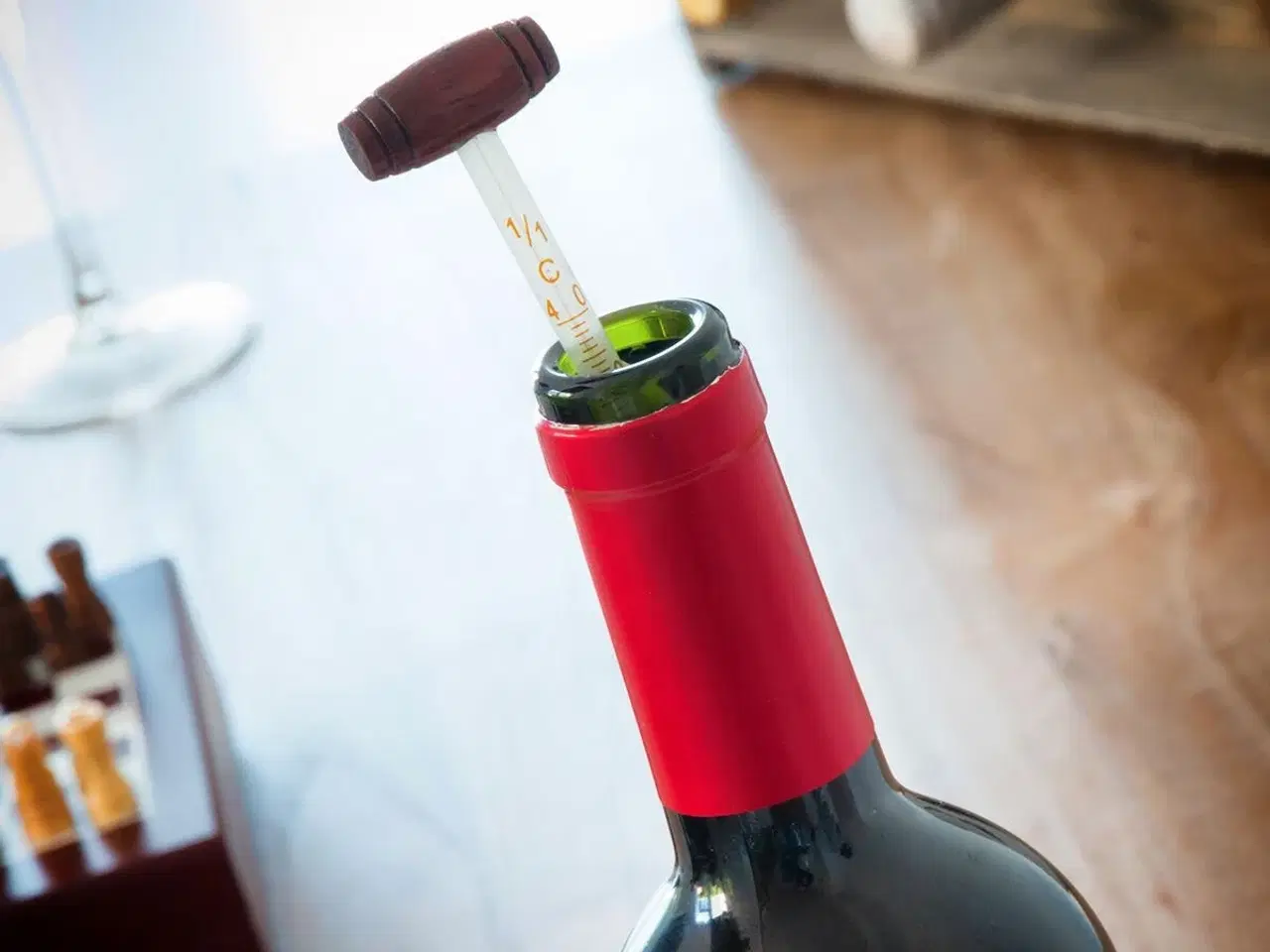 Billede 4 - Vin- og skaksæt - 37 dele