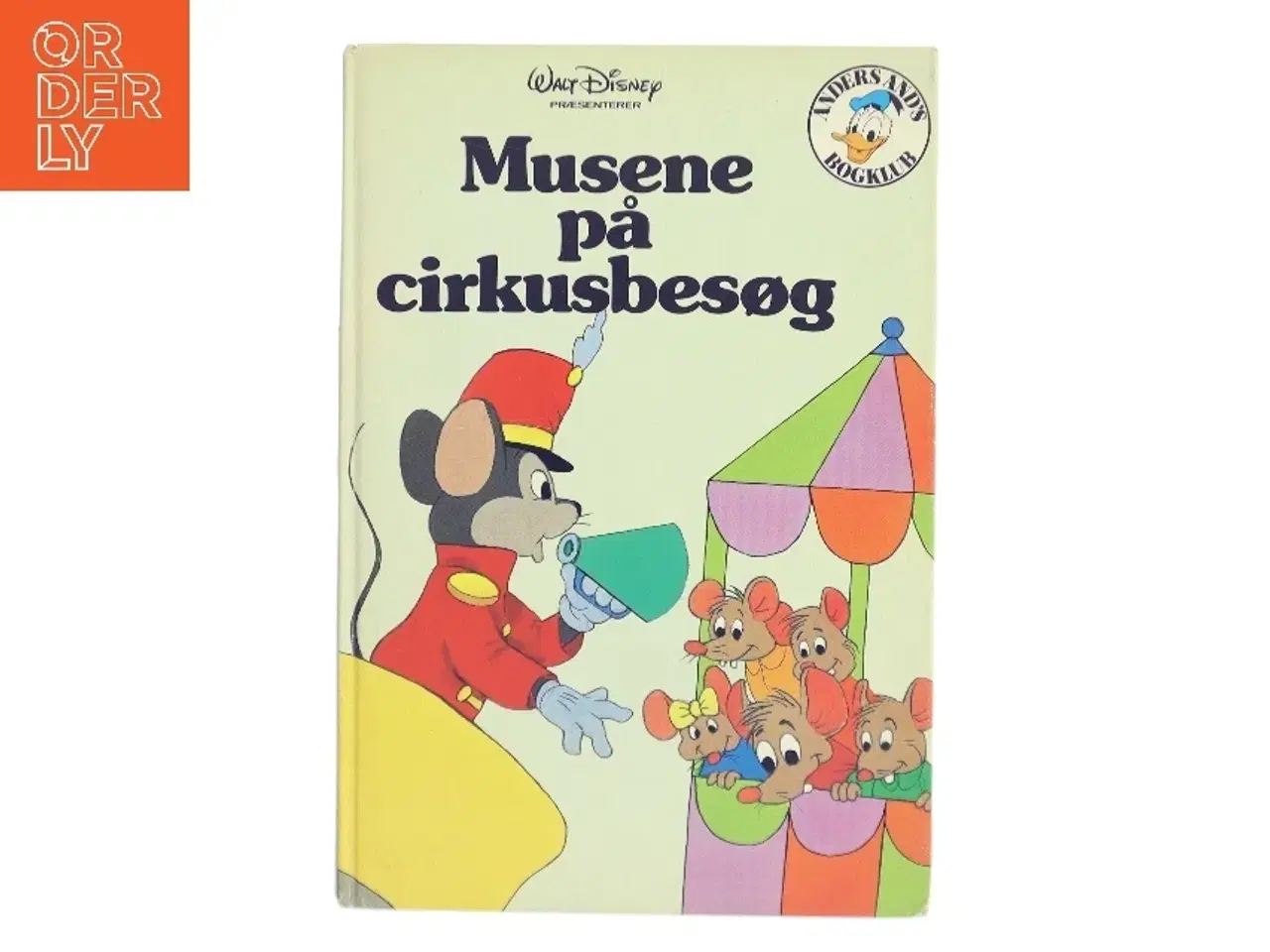 Billede 1 - Musene på cirkusbesøg af Walt Disney (Bog)