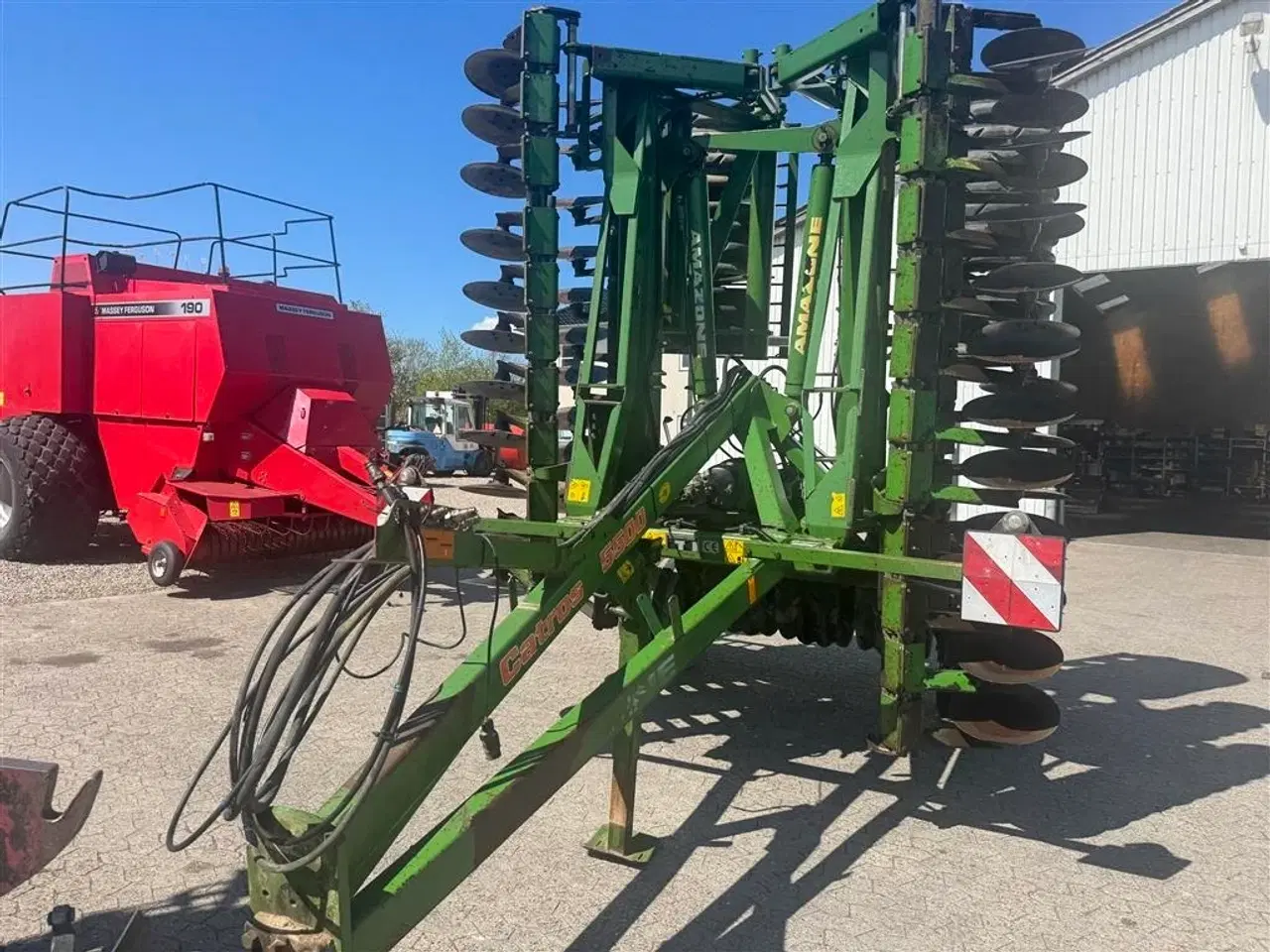 Billede 14 - Amazone Catros 5500, Bugseret