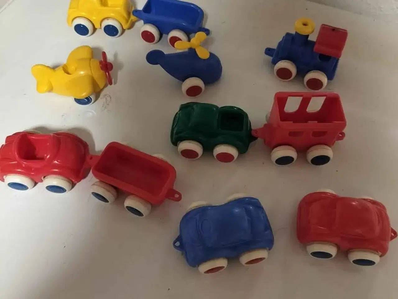 Billede 1 - Kasse med retro køretøjer fra Flexi Toy