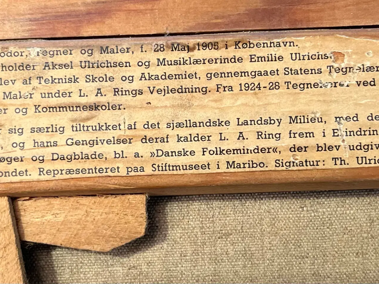 Billede 3 - Theodor Ulrichsen malerier