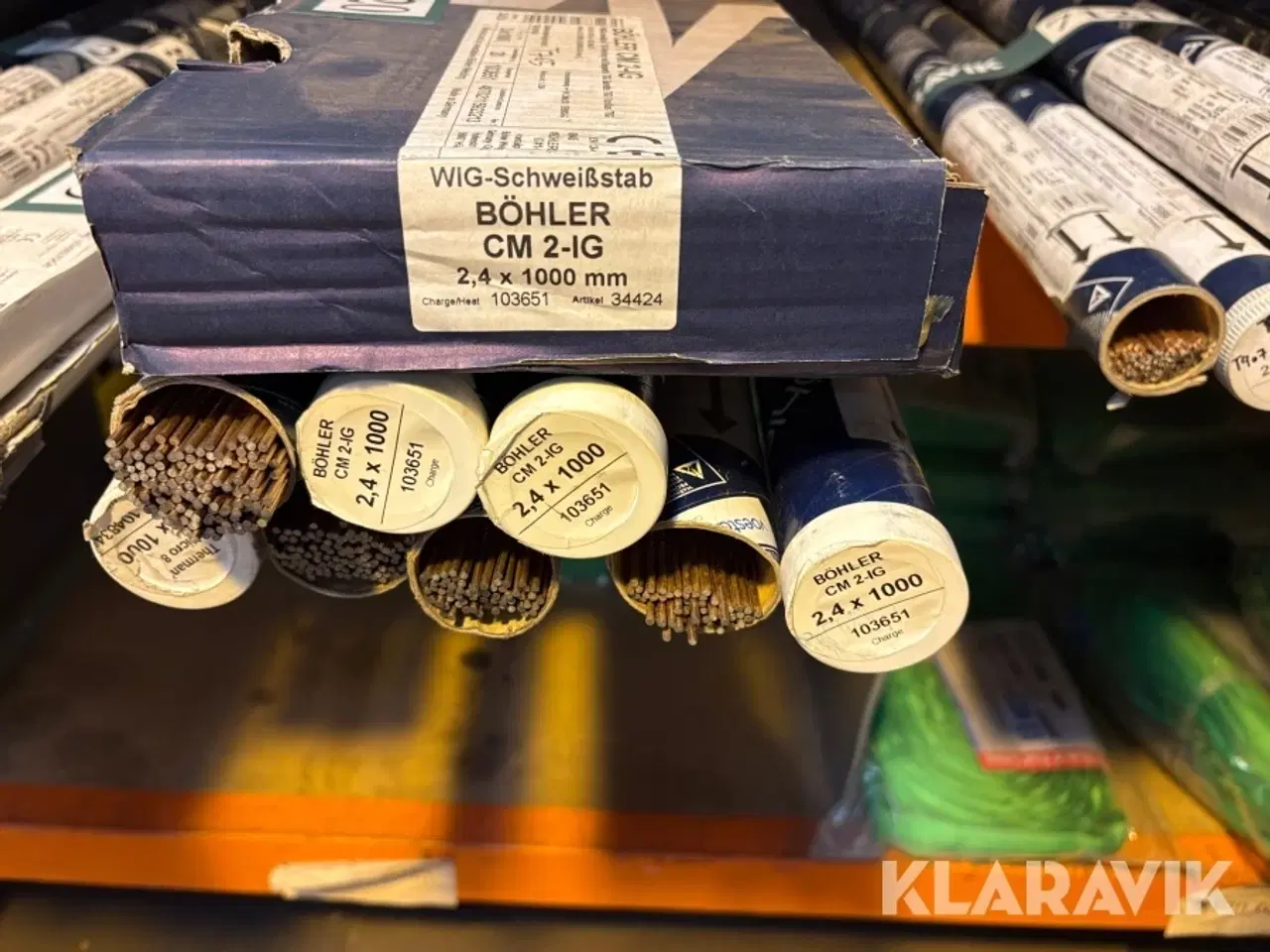 Billede 2 - Svejsetråd Böhler CM 2-IG - 12 ruller