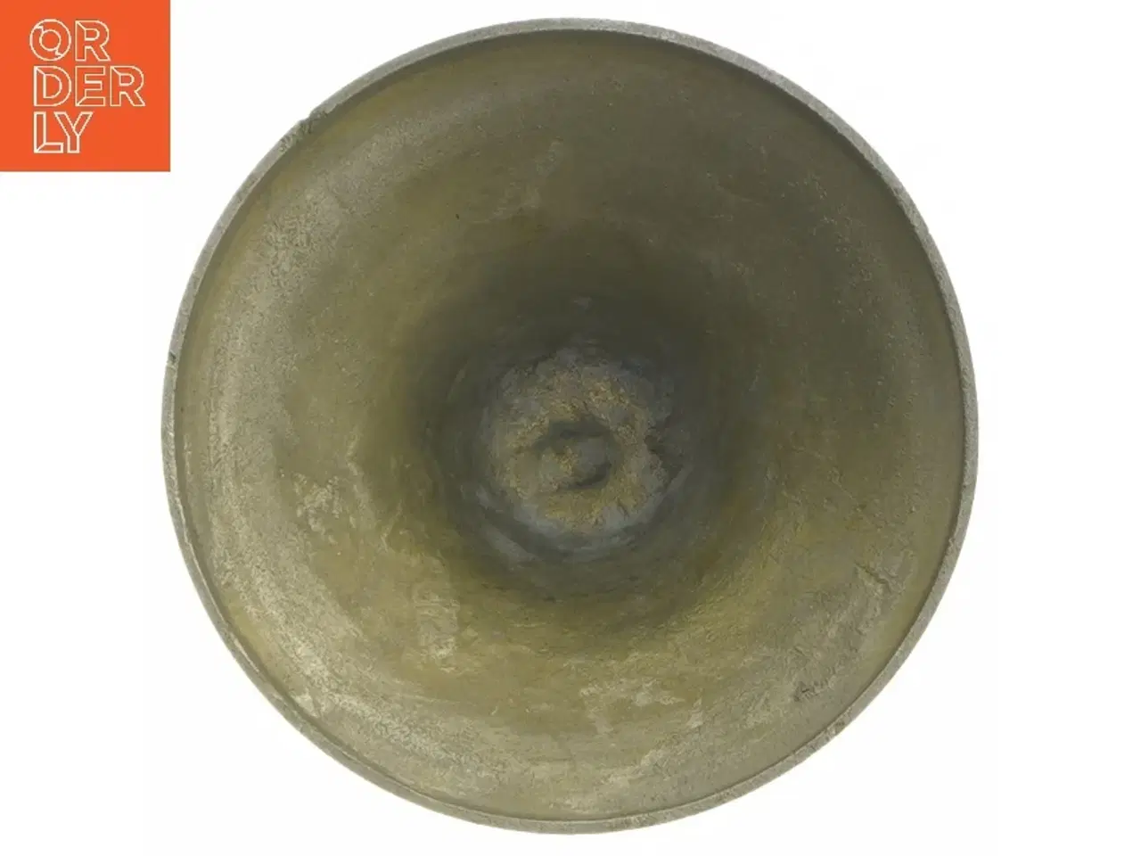 Billede 4 - Sølvfarvet lysestage i metal (str. 20 cm)