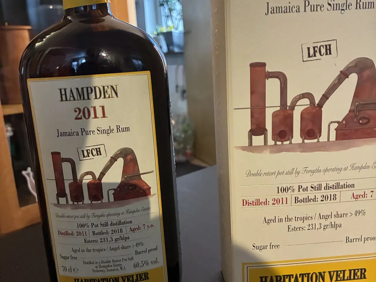 Billede 1 - ROM Habitation Velier Hampden 2011 Jamaica Pure Si