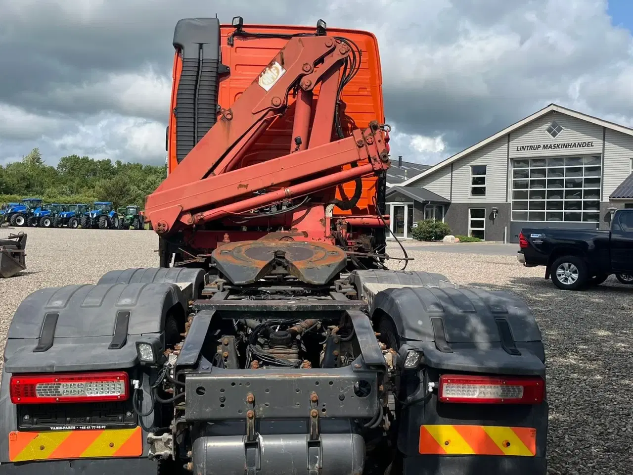 Billede 6 - Volvo FH 500 6x4 med tandemløft og aftagelig HMF 1150 kran+ 2 strengs hydraulik. Evt udlejning, ring og forhør