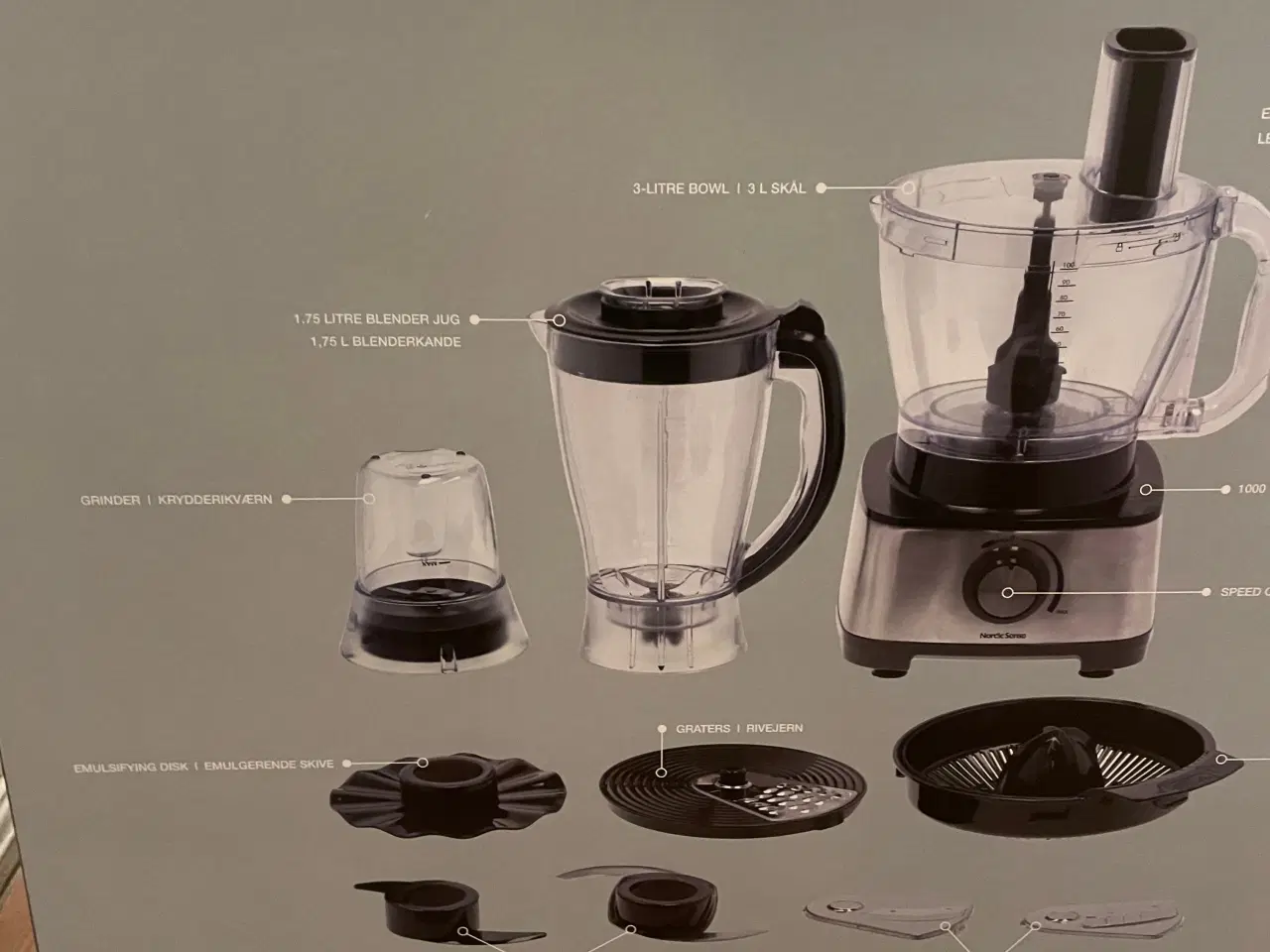 Billede 2 - Foodprocessor Hel ny