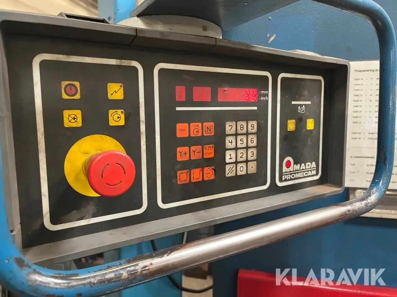 Billede 11 - Hydraulisk pladesaks Amada GPX 1230