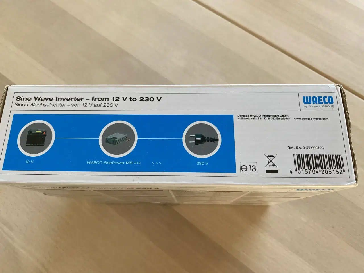 Billede 2 - Waeco Sinus Inverter MSI 412. HELT NY. 