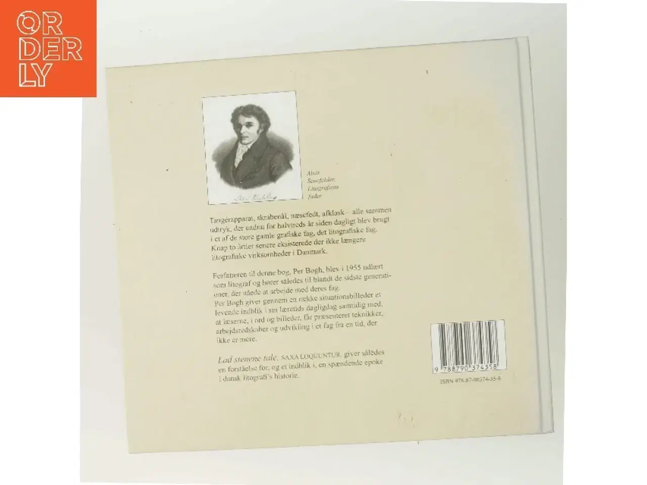 Billede 3 - Lad stenene tale : litograflærling 1950-1955 af Per Bøgh (Bog)