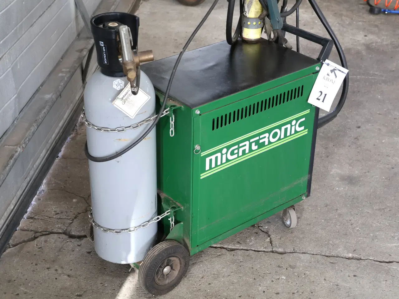 Billede 6 - Migatronic Automig 180XE Co2 svejser m/flaske