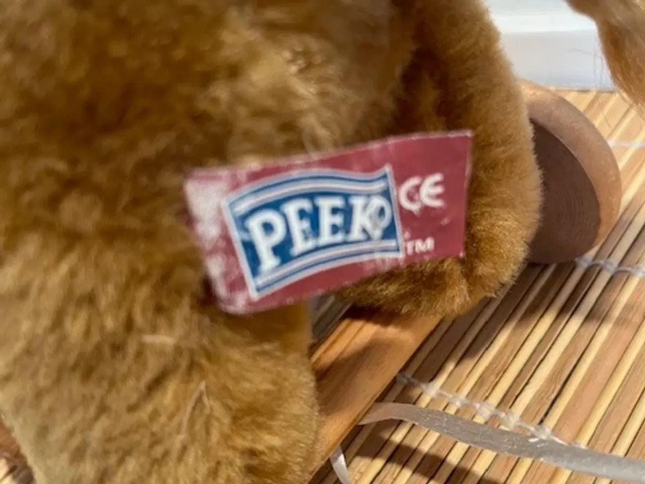 Billede 3 - Sød PEEK træk-løve på hjul – Klassisk legetøj i bl