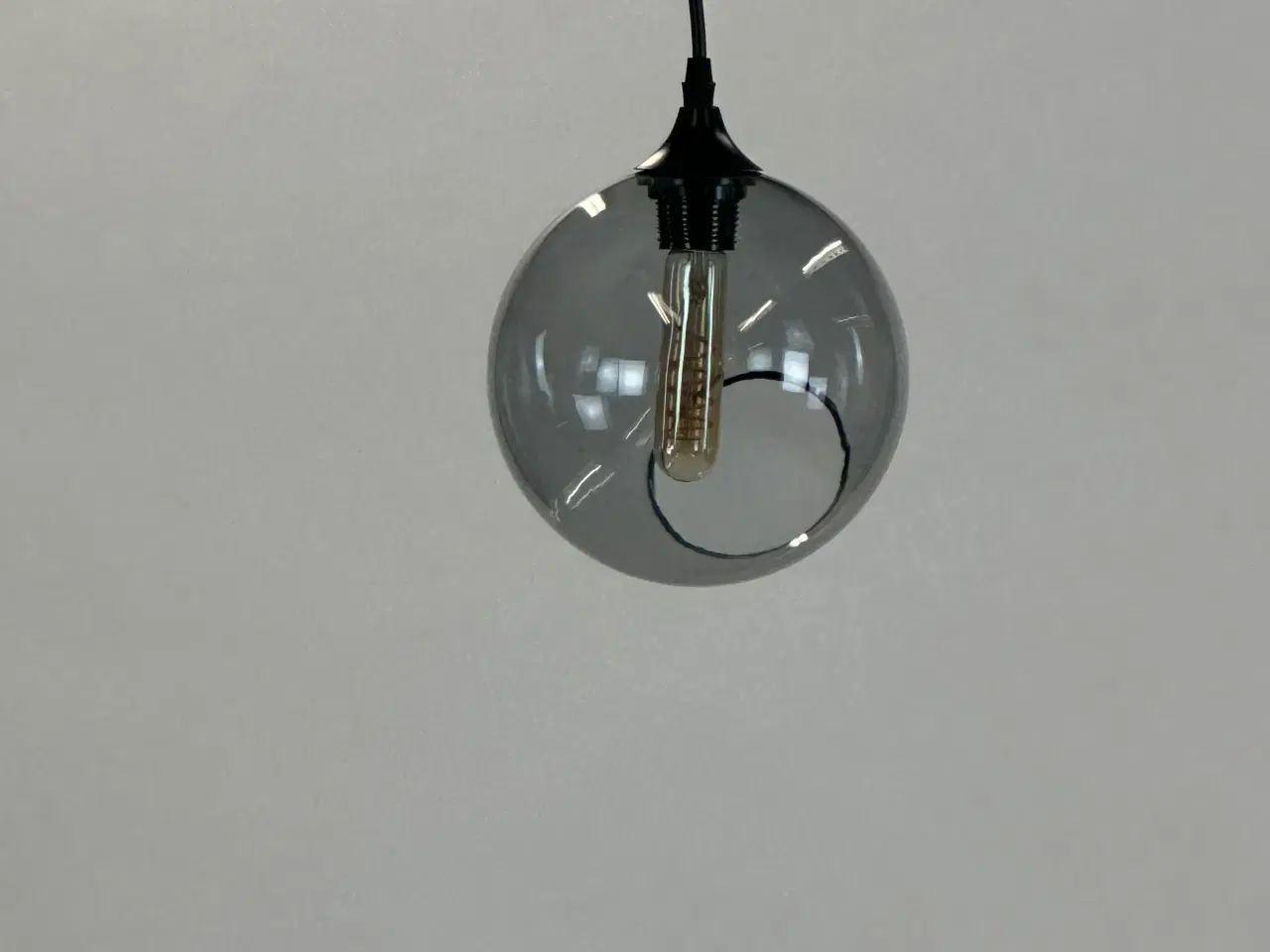 Billede 1 - Ballroom Pendel i Røget Glas