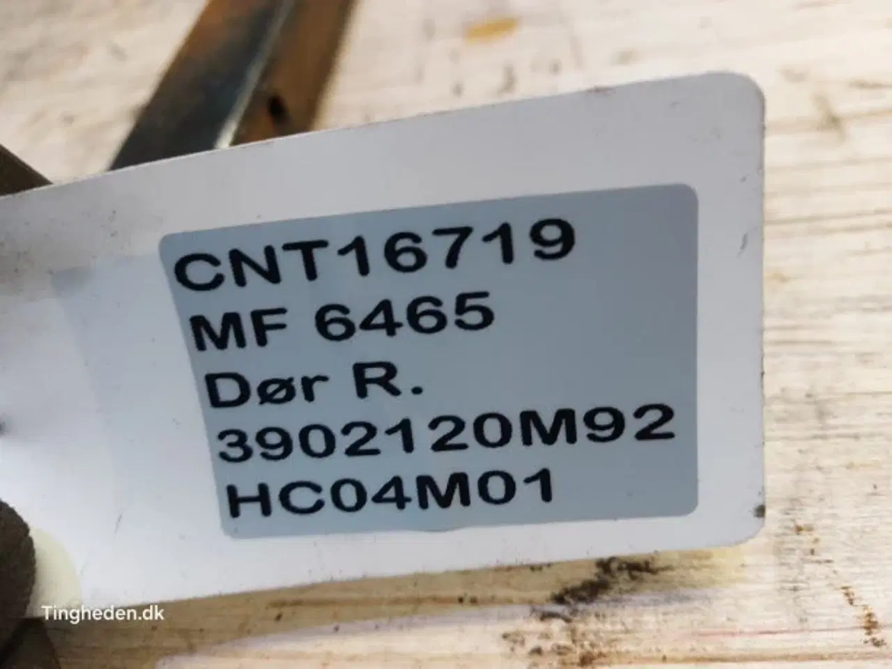 Billede 17 - Massey Ferguson 6465 Dør R. 3902120M92