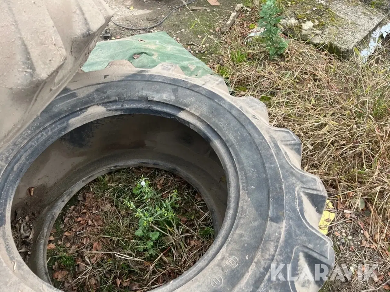 Billede 11 - Dæk Goodyear Super grip til rendegraver 2 styk