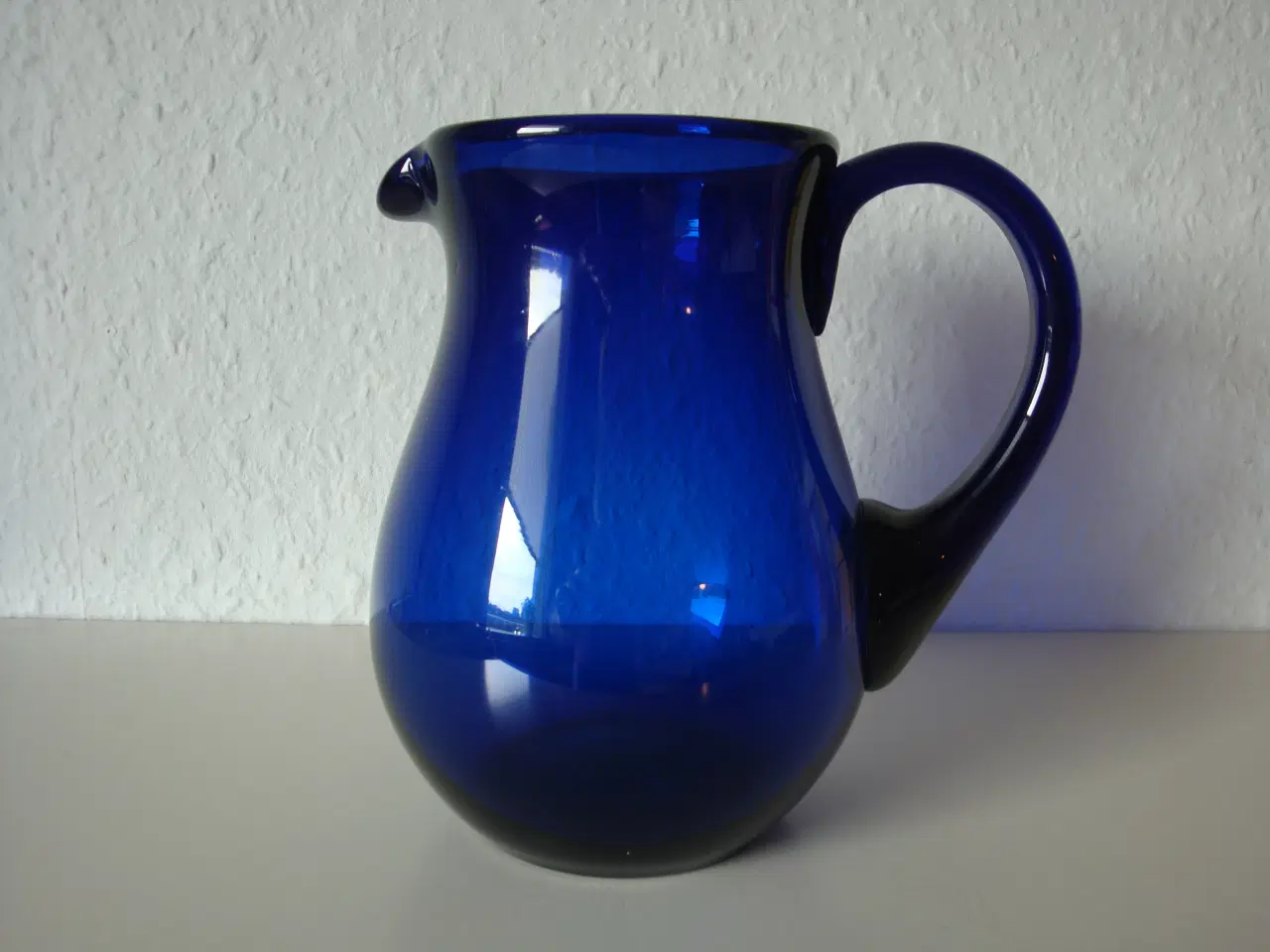 Billede 1 - Kastrup-Holmegaard blå glaskande