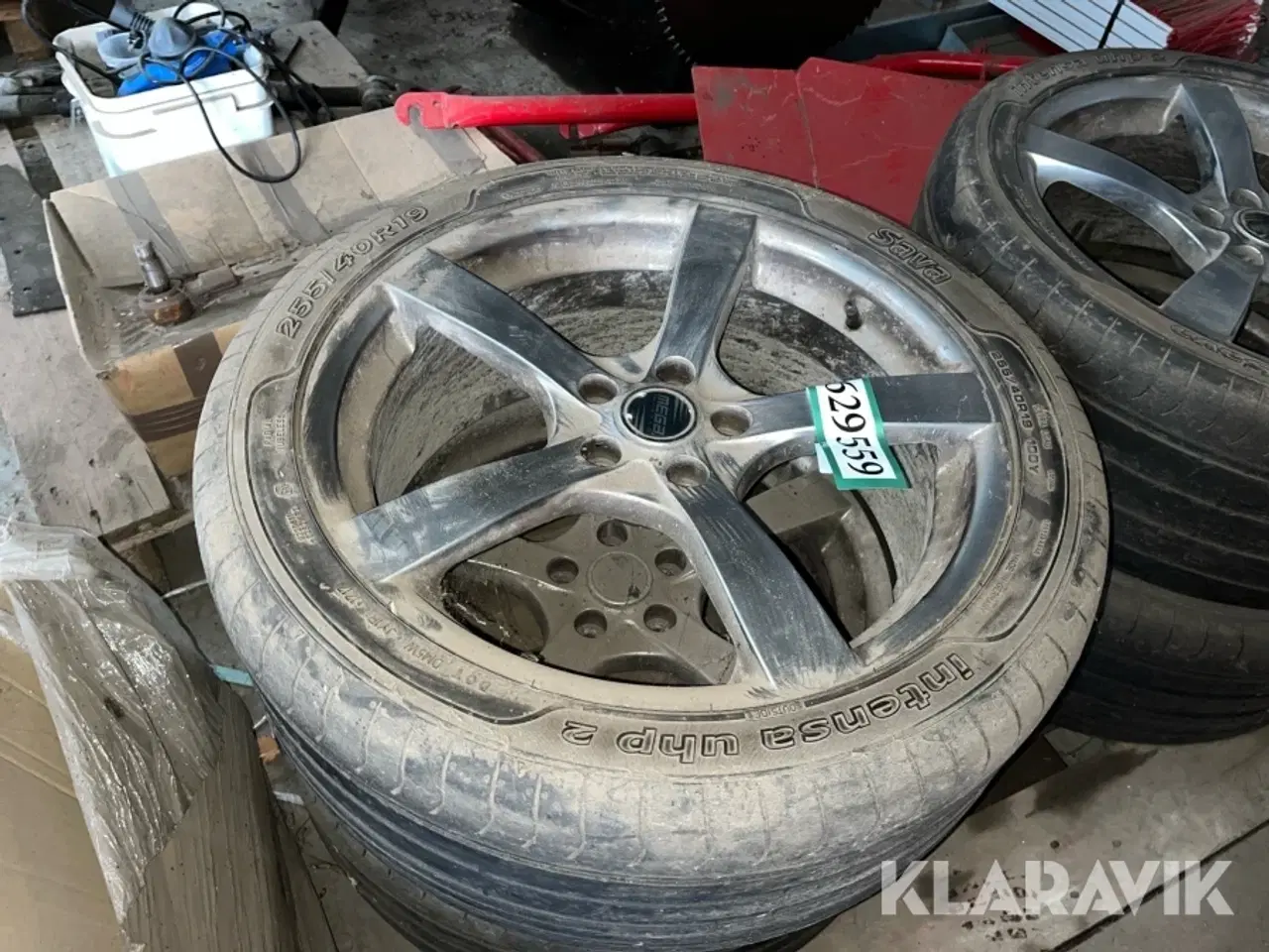 Billede 2 - Hjul Sava 255/40R19 med alufælge 4 styk