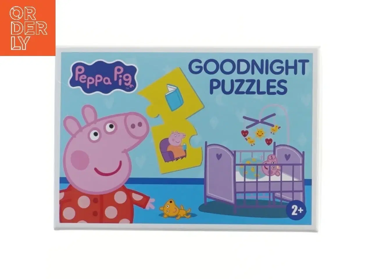 Billede 1 - Peppa Pig godnathistorie puslespil fra Gurli Gris (str. 20x14 cm)