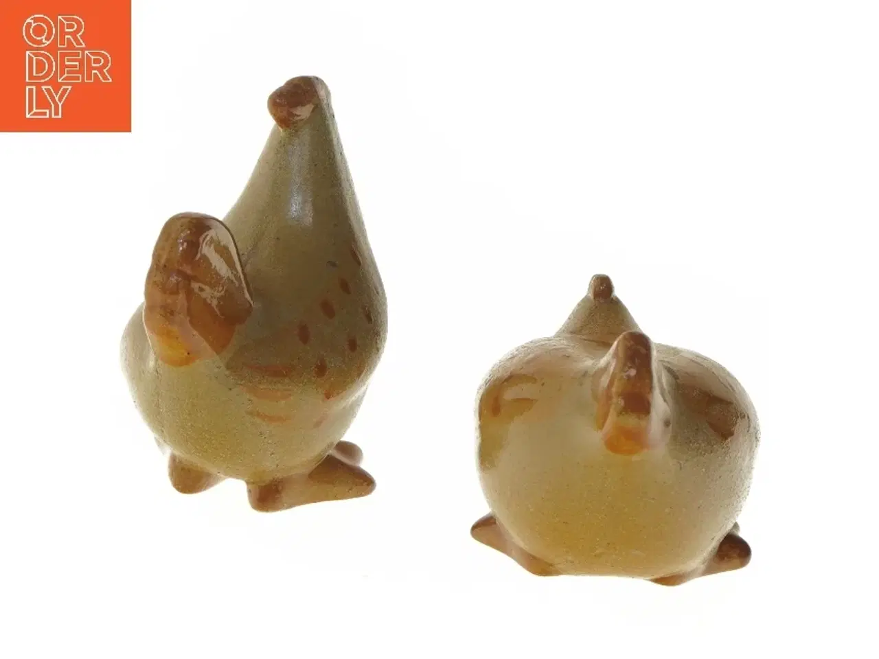 Billede 5 - Keramiske fuglefigurer (str. 15,5 cm)