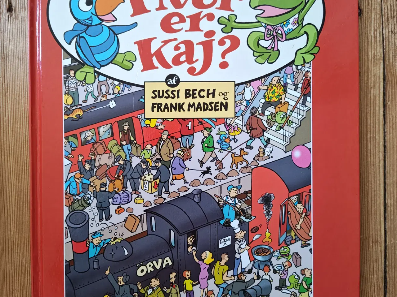 Billede 1 - Kaj og Andrea Bog : Hvor er Kaj ? Find Holger