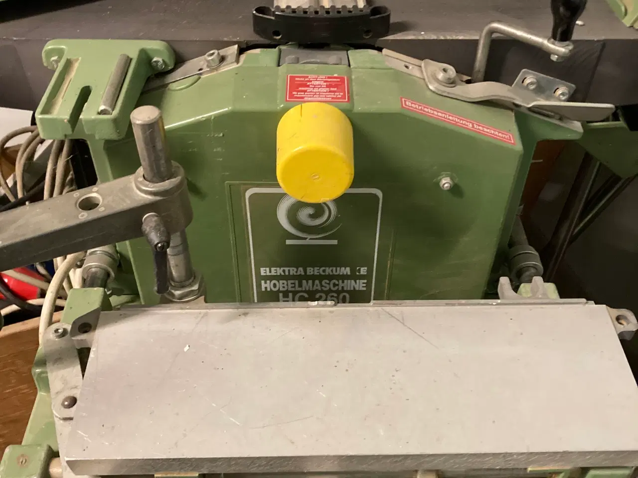 Billede 1 - Afretter og tykkelsehøvl m.borer&tappeslæde.