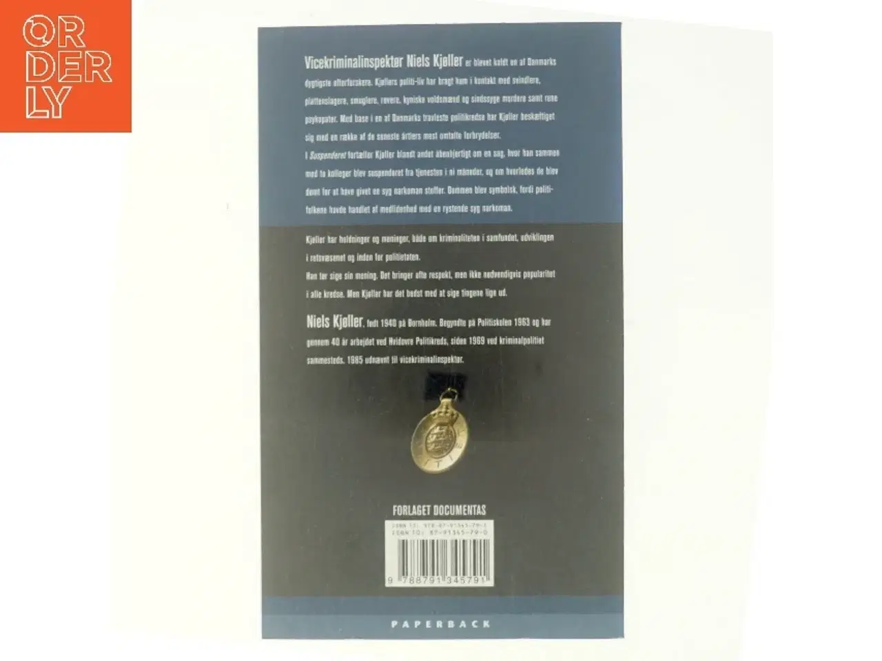 Billede 3 - Suspenderet : et politi-liv blandt mordere og røvere af Niels Kjøller (Bog)