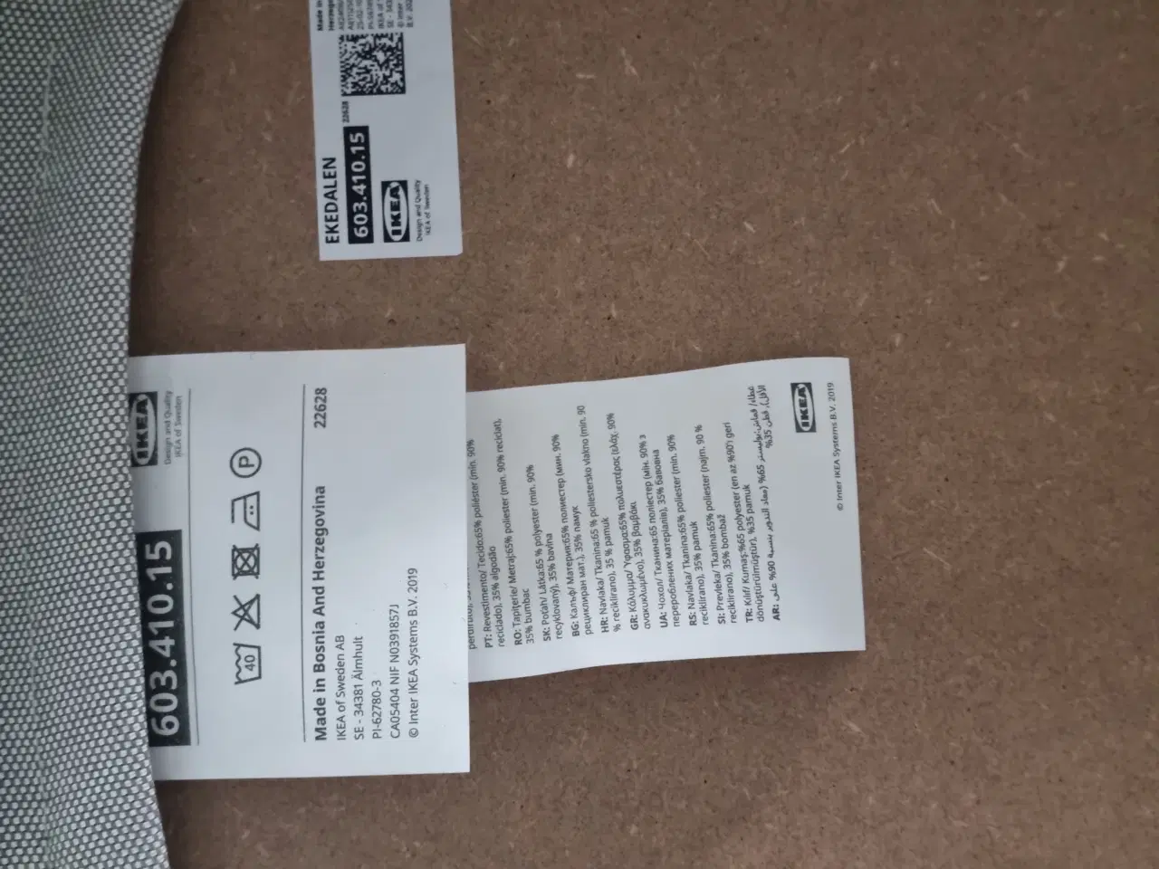 Billede 4 - Spisebordsæt med udtrækning 