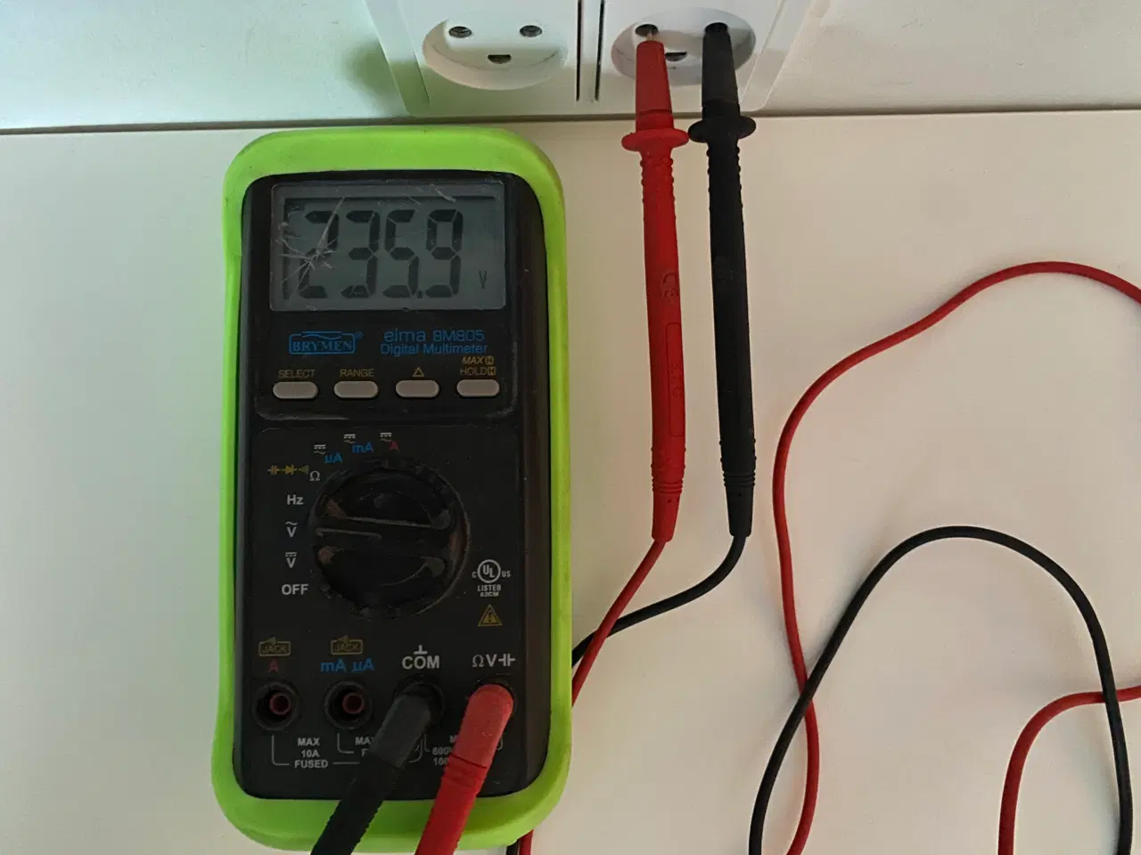 Billede 2 - Måleudstyr, Multimeter Digital Elma 805