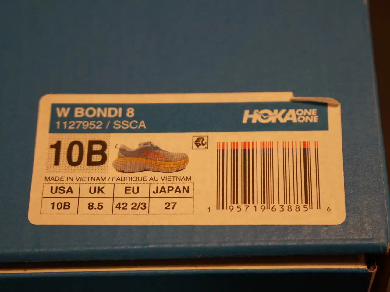 Billede 4 - Hoka løbesko w bondi 8 42 2/3